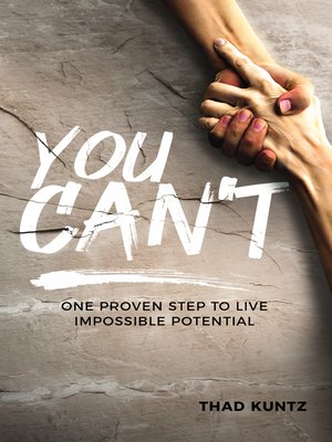 cover image of You Can't